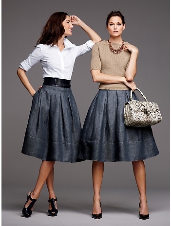 Midi Skirt falda mediana 1